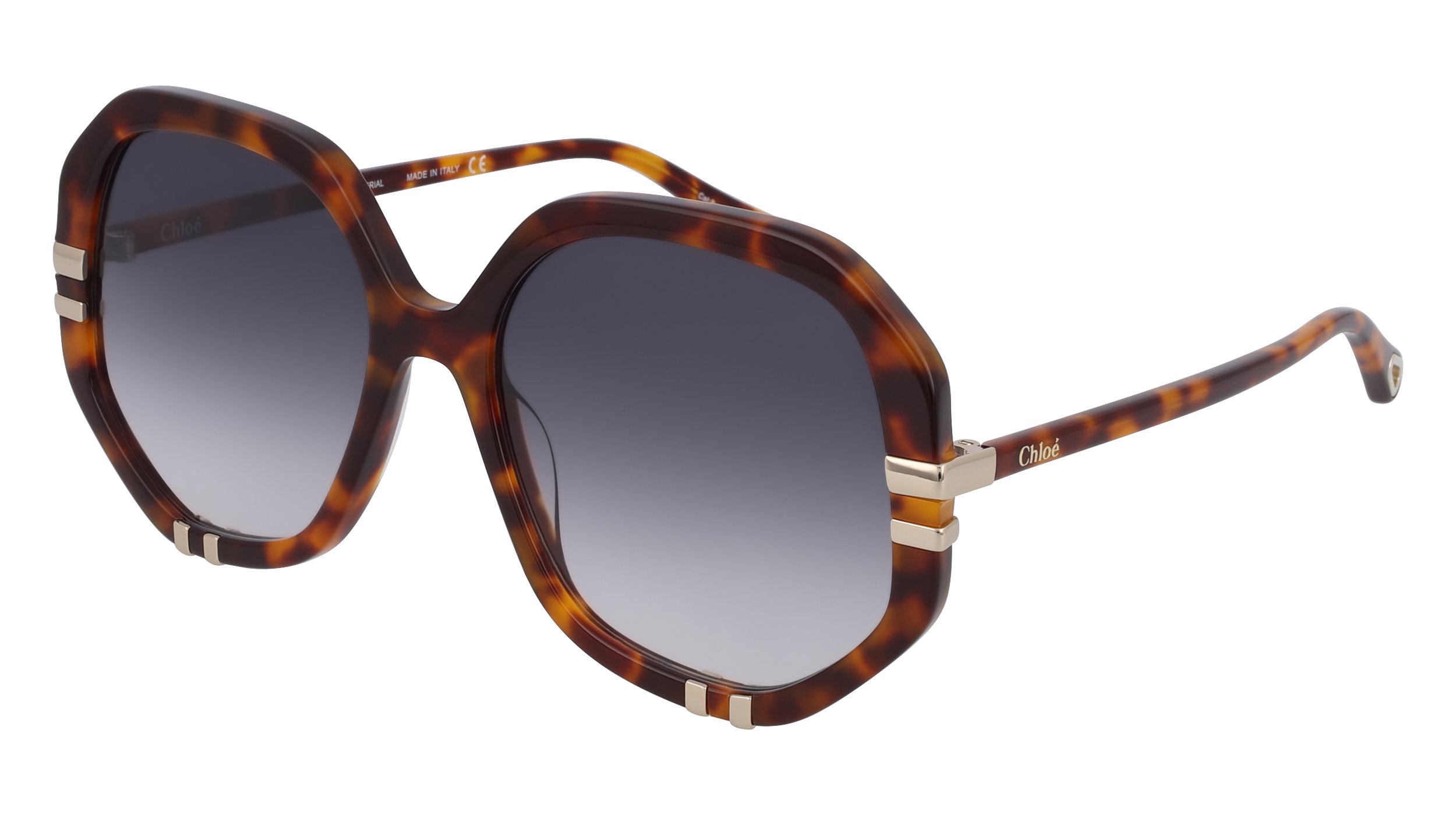 サングラス CHLOE Woman Sunglasses Black CH0105S 008 Sunglasses Chloé CH0105S 008 55-18 Black in stock | Price